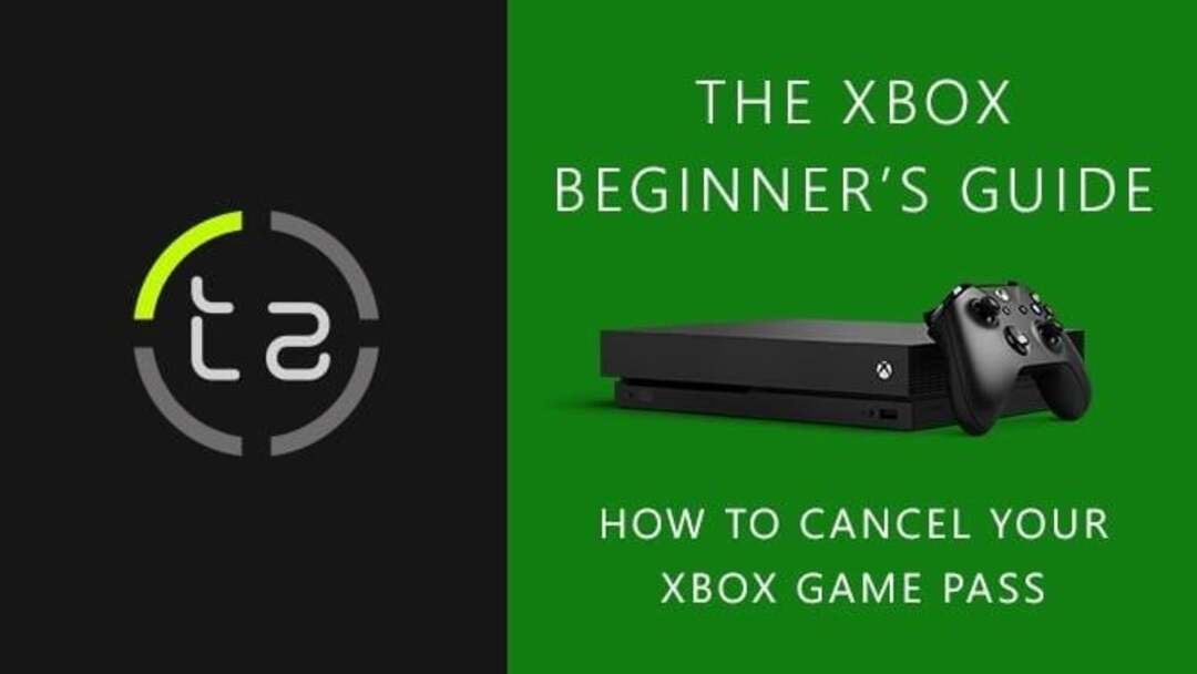 How do I Cancel Xbox Game Pass?