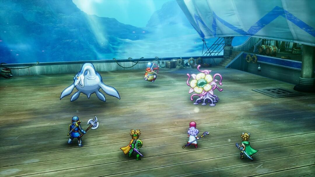 Dragon Quest I + II HD-2D Remake details new underwater level — Get a literal deep dive into the expansive new region