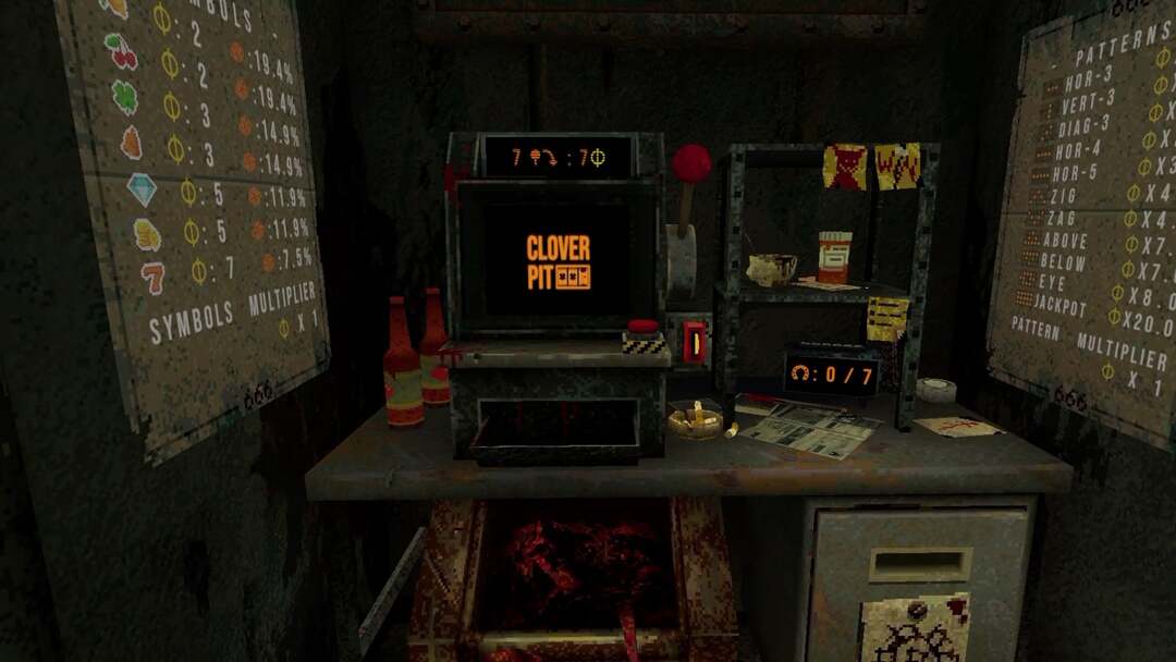 CloverPit Brings Slot Machine Horror to Xbox Today With DLC Planned for the Future
