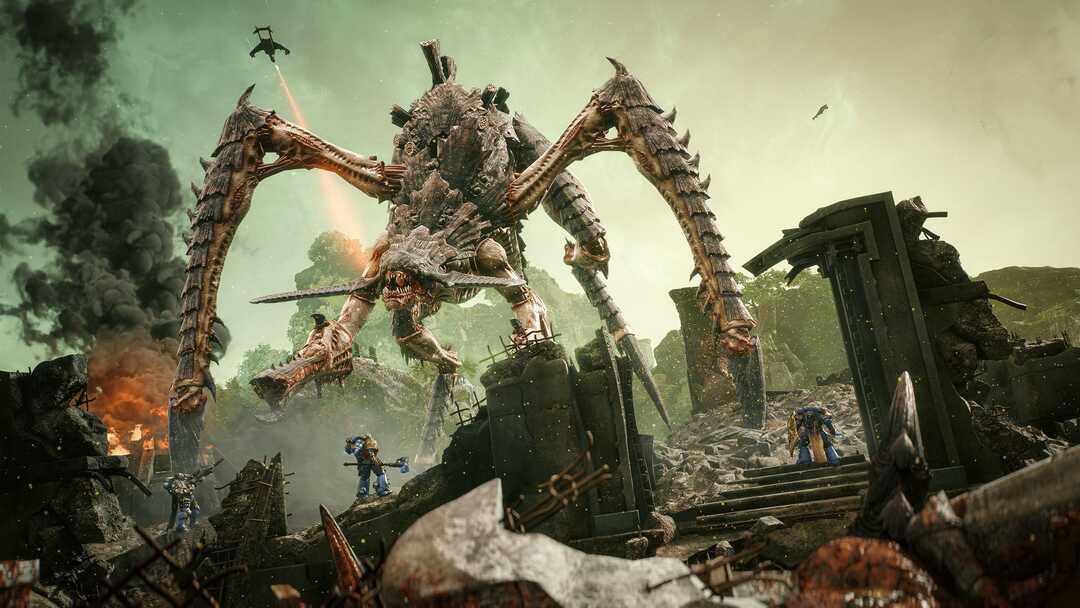 Warhammer 40K: Space Marine 2 shows off formidable new Hierophant Bio-Titanfree Tyranid in Season 2 trailer
