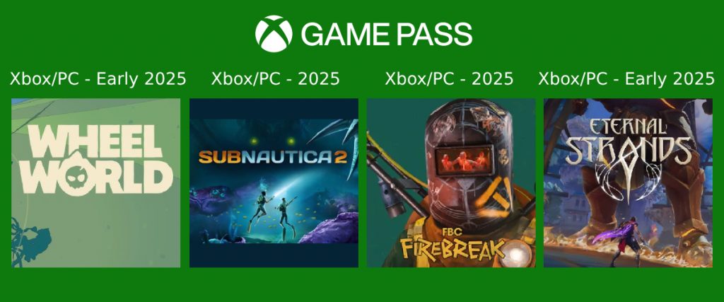 Four Game Pass games announced at the Xbox Partner Showcase (October 2024)